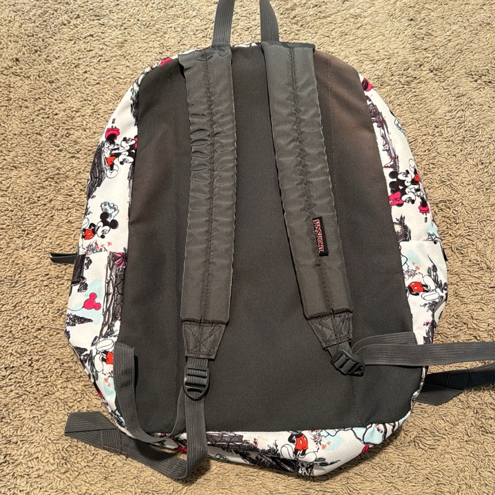 Jansport Disney Superbreak Day In The Park Mickey And Minnie backpack - Picture 4 of 7